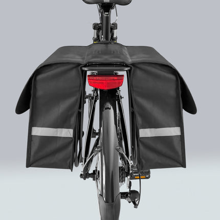 WOZINSKY Bicycle sac for double trunk 28 l black – image 8