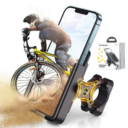 WOZINSKY Metal handle for phone for bike. black scooter – image 3
