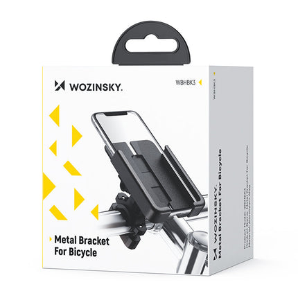 WOZINSKY Metal handle for phone for bike. black scooter – image 5