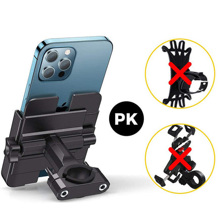 WOZINSKY Metal handle for phone for bike. black scooter – image 9