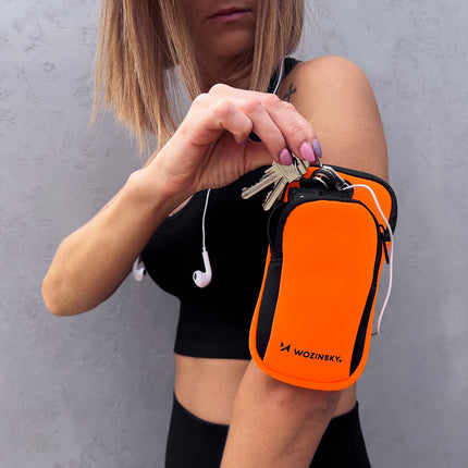 WOZINSKY Phone band for running black armband – image 6