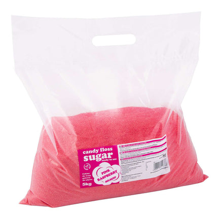 GSG24 Coloured sugar for cotton red with raspberry flavor 5kg