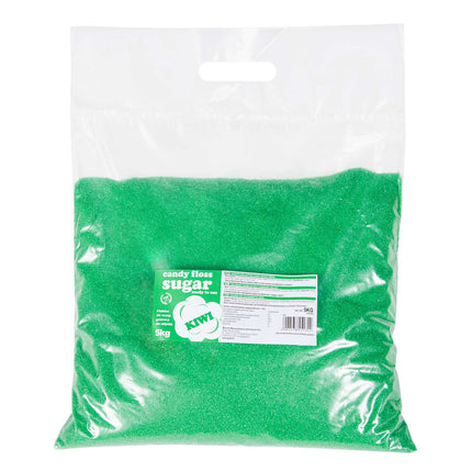 GSG24 Colorful sugar for cotton green with a taste of kiwi 5kg – image 2