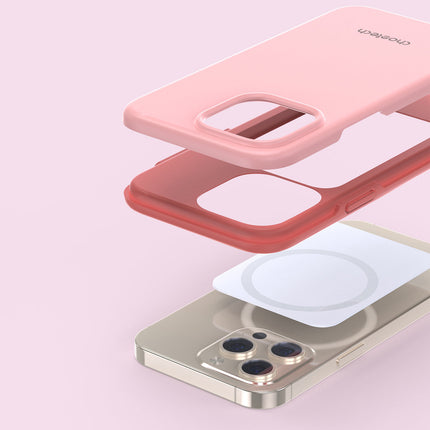 CHOETECH Case for iPhone 13 Pro MFM Anti-drop case pink – image 10