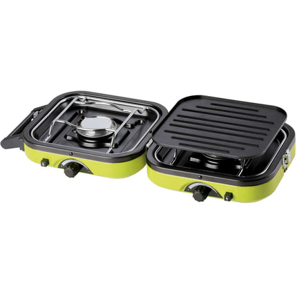 MEVA Tourist stove for camping double DUAL COMPACT + GRILL – image 3