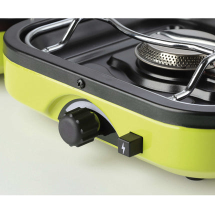 MEVA Tourist stove for camping double DUAL COMPACT + GRILL – image 7