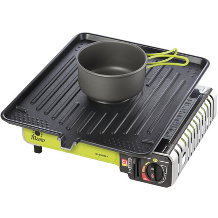 MEVA BBQ tower for gas stove with iron burner function – image 3