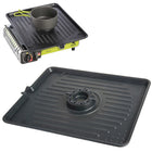 MEVA BBQ tower for gas stove with iron burner function