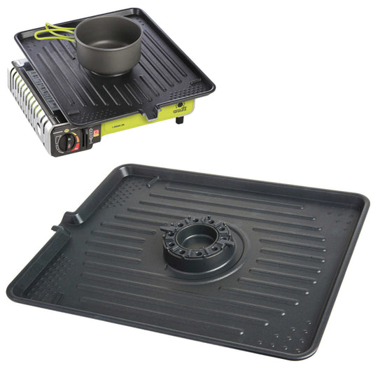 MEVA BBQ tower for gas stove with iron burner function
