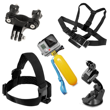 HURTEL Accessories for GoPro SJCAM sports camera - Set 9w1