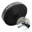 BASEUS Cable Organizer Velcro Belt Velcro 3m Black