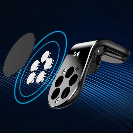WOZINSKY Magnetic holder for phone on ventilation grille black air – image 7