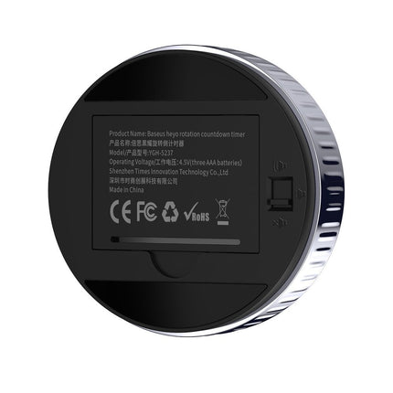 BASEUS Rotary timer electronic timer black – image 3