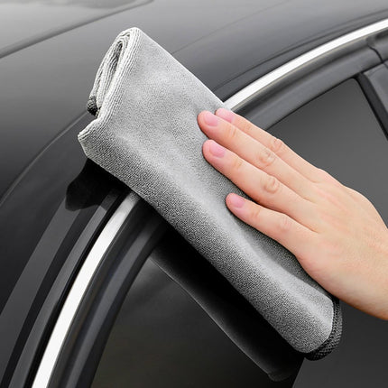 BASEUS Microfiber towel for drying car microfiber 40x40cm gray - Set 2 pcs. – image 6