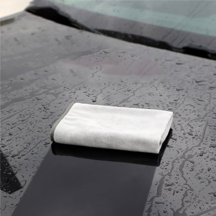 BASEUS Microfiber towel for drying car microfiber 40x40cm gray - Set 2 pcs. – image 8