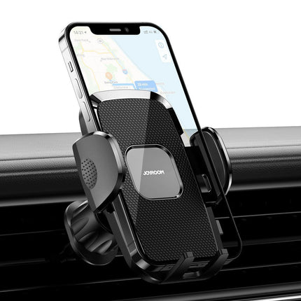 JOYROOM Car clamping phone holder for air vent, black – image 2