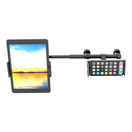 WOZINSKY Telephone holder for car for headrest double black – image 3