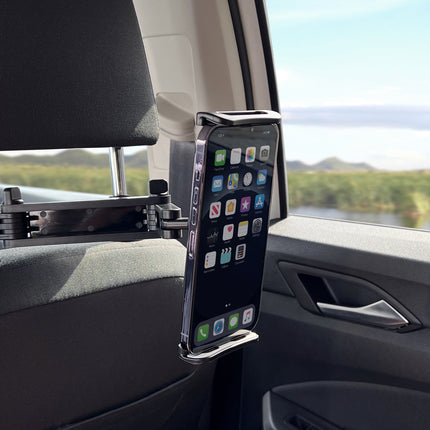 WOZINSKY Headrest holder for tablet or phone adjustable black – image 8