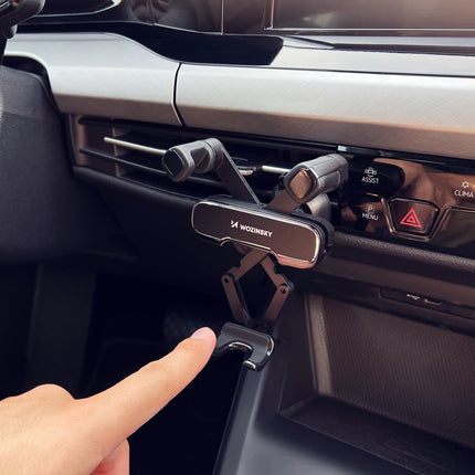 WOZINSKY Gravity handle for phone on grate in black car – image 10