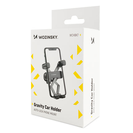 WOZINSKY Gravity handle for phone on grate in black car – image 5