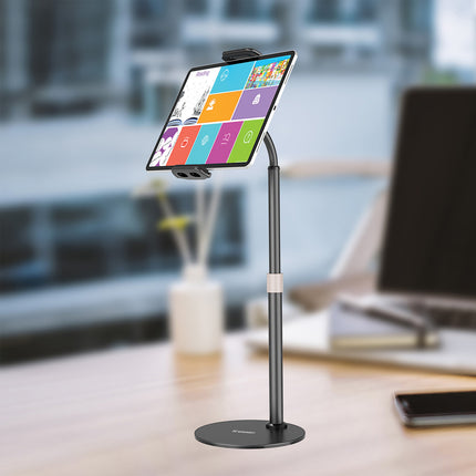 WOZINSKY Tablet stand and phone on desk black – image 2