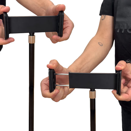 WOZINSKY Tablet stand and phone on desk black – image 9