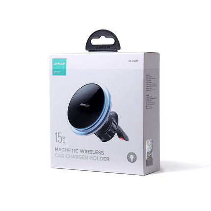 JOYROOM Car holder for phone with induction charger Qi 15W MagSafe for silver grate – image 5