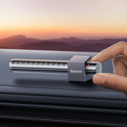 BASEUS Parking table for phone number on board gray – image 9