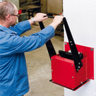 MEVA Crusher industrial press for large metal cans