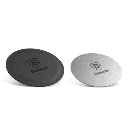 BASEUS Self-adhesive metal plate caps for magnetic silver phone handles