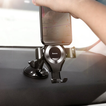 BASEUS Gravity car handle for phone for dashboard window Osculum silver – image 10
