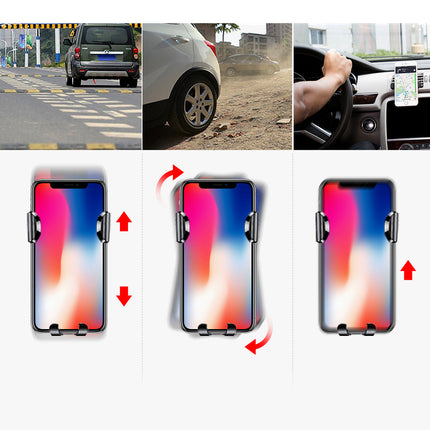 BASEUS Gravity car handle for phone for dashboard window Osculum silver – image 6