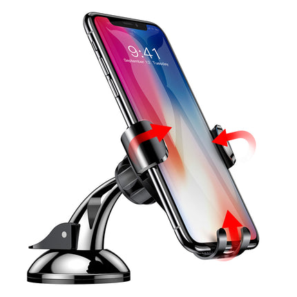 BASEUS Gravity car handle for phone for dashboard window Osculum silver – image 7