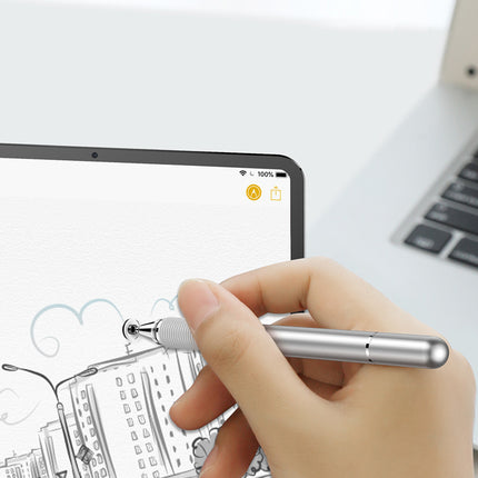 BASEUS Double-sided capacitive disc styles lynx + gelops silver pen – image 7