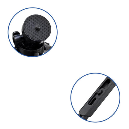 HURTEL Mini tripod selfie camera GoPro 16-21cm black – image 6