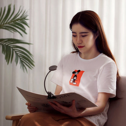 BASEUS Mini lamp LED for reading screen with gray clip – image 10