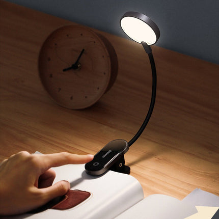 BASEUS Mini lamp LED for reading screen with gray clip – image 11