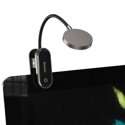 BASEUS Mini lamp LED for reading screen with gray clip – image 4