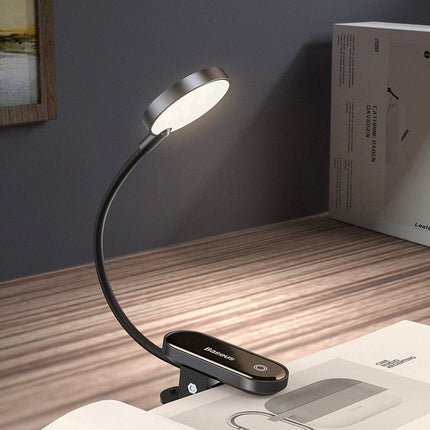 BASEUS Mini lamp LED for reading screen with gray clip – image 9