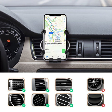 UGREEN Car gravity handle for black phone – image 6