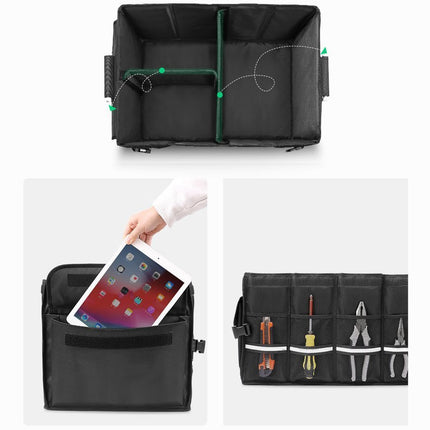 UGREEN Multifunctional car organizer box for trunk black – image 4
