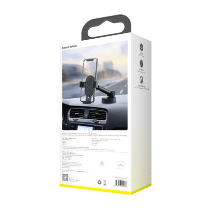 BASEUS Telescopic gravity grip for black dashboard window – image 6