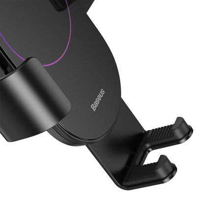 BASEUS Telescopic gravity grip for black dashboard window – image 8