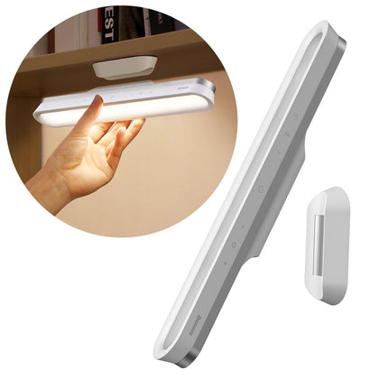 BASEUS Magnetic LED night light under cabinet lamp for home kitchen room white