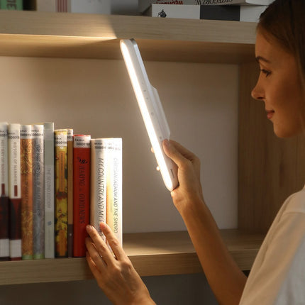BASEUS Magnetic LED night light under cabinet lamp for home kitchen room white – image 8