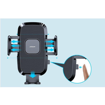 JOYROOM Car phone handle with telescopic arm for dashboard and black window – image 3