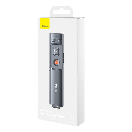 BASEUS Laser indicator for PC presentation with Orange Dot integrated battery grey – image 5
