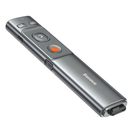 BASEUS Laser indicator for PC presentation with Orange Dot integrated battery grey – image 7
