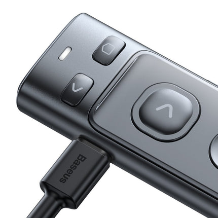 BASEUS Laser indicator for PC presentation with Orange Dot integrated battery grey – image 9