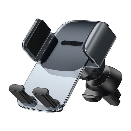 BASEUS Car handle for phone on air grille black